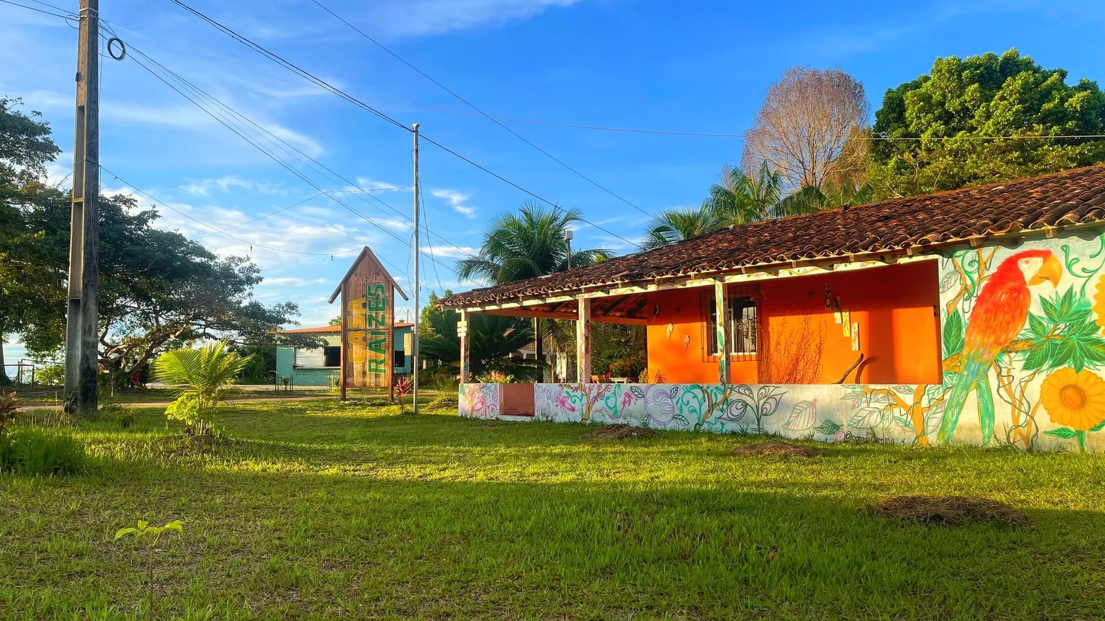 Casa Principal da Casa Raízes em Cotijuba